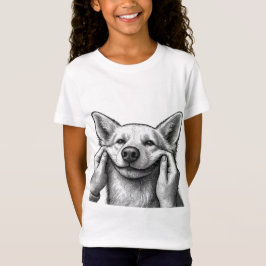 Camiseta Mãe/Pai de cachorro fofo