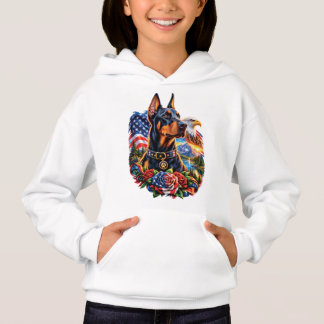 Camiseta Mãe Pai Doberman