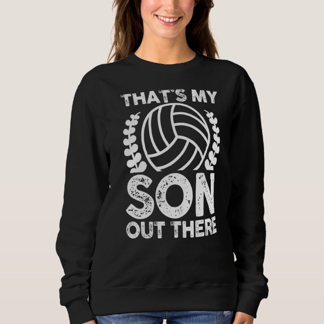 Camiseta Mãe, Pai Filho Mãe Voleibol (Frente)