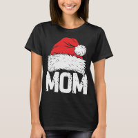 Mãe Papai noel Família de Natal Correspondendo Paj