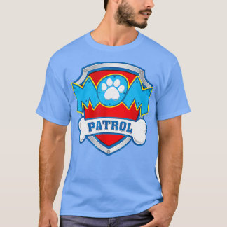 Camiseta Mãe patrulha Cachorro Mãe Pai Engraçado Festa de a