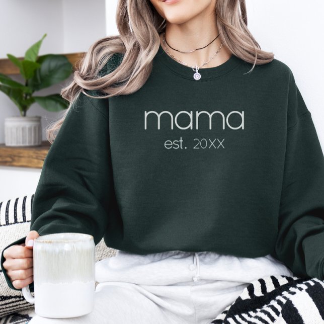 Camiseta Mãe Personalizada (Custom Mama Sweatshirt)