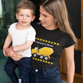Camiseta Mãe Personalizada de Festa de aniversário de Veícu