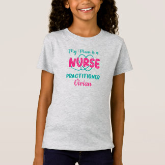 Camiseta Mãe personalizada é Cinza de enfermeiro.