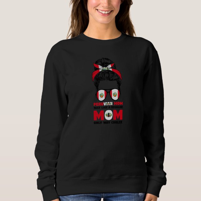 Camiseta Mãe Peruana Feminina Igual a Uma Mãe Normal Peru P (Frente)