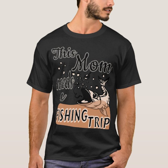 Camiseta Mãe Pescadora de Portland (Frente)