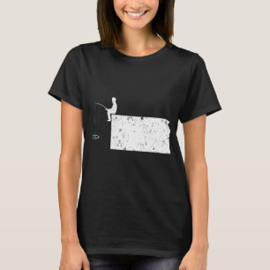 Camiseta Mãe Pescadora KS Humor de Pesca de Robalo Pai Pesc