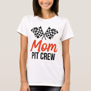 Camiseta Mãe Pit Crew Engraçado, Festa de aniversário De Co