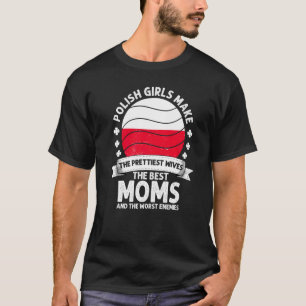 Camiseta Mãe Polonesa Polônia Dia das Mães Mama Polonesa Am