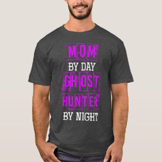 Camiseta Mãe Por Dia Fantasma Hunter Por Noite De Halloween