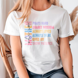 Camiseta Mãe, Presente Moderno Para Mãe Legal E Engraçada