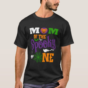 Camiseta Mãe primeiro aniversario de Halloween Matching Fam