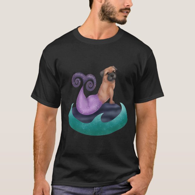 Camiseta Mãe Pug v3 (Frente)
