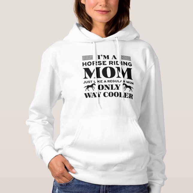 Camiseta Mãe que Anda a Cavalo (Frente)