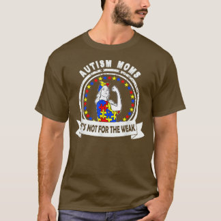 Camiseta Mãe Quebra-cabeça Autismo Criança Não É Para O Fra