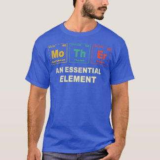 Camiseta Mãe - Química do Geek de mesa periódica da Mãe