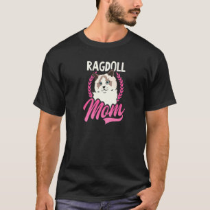 Camiseta Mãe Ragdoll Gato Ragdoll