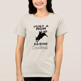 Camiseta Mãe Raising Cowboys Western