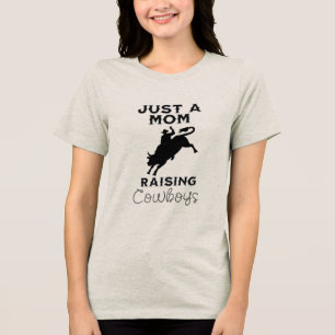 Camiseta Mãe Raising Cowboys Western