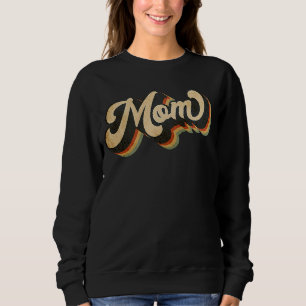 Camiseta Mãe Retro Groovy Vintage Dia de as mães de citação