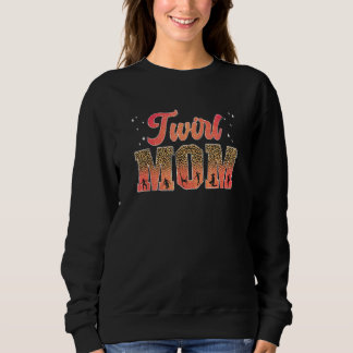 Camiseta Mãe Rodopiante Leopardo Bastão Rodopio Mãe De Um B