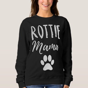 Camiseta Mãe Rottie Feminina Para Mãe De Cachorro Rottweile