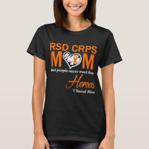 Camiseta Mãe RSD CRPS Eu Levantei o Meu