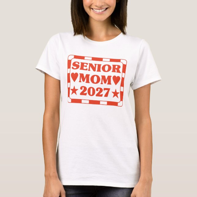 Camiseta Mãe Sênior 2027. (Frente)