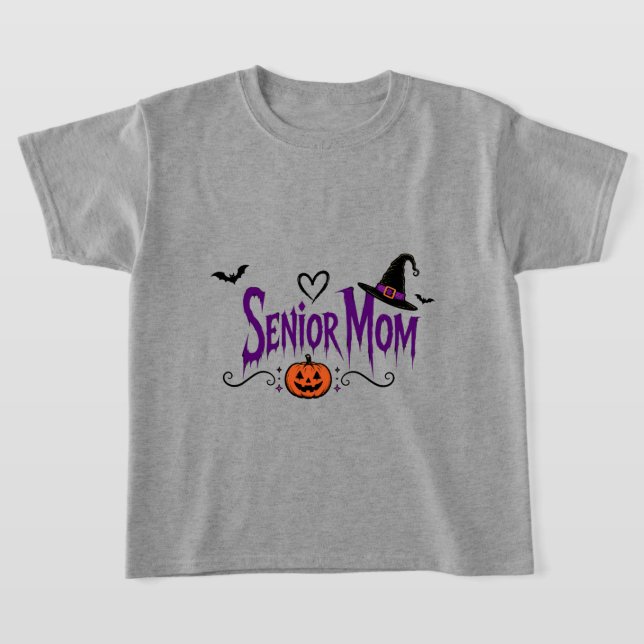 Camiseta Mãe Sênior, Mãe de Halloween Engraçada, Mãe de Abó (Postura )