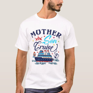 Camiseta Mãe Son Cruise 2023 Férias Familiares Mãe Filho