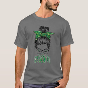 Camiseta Mãe Sortuda - Rua. Dia de São Patrício - Sorte