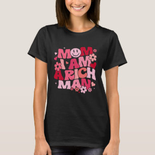Camiseta Mãe, Sou Um Homem Rico, Trendente Estética, Smil F