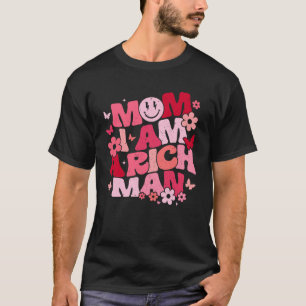 Camiseta Mãe, Sou Um Homem Rico, Trendente Estética, Smil F