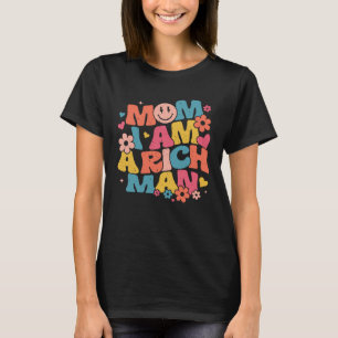 Camiseta Mãe, Sou Um Homem Rico, Trendente Estética, Smil F