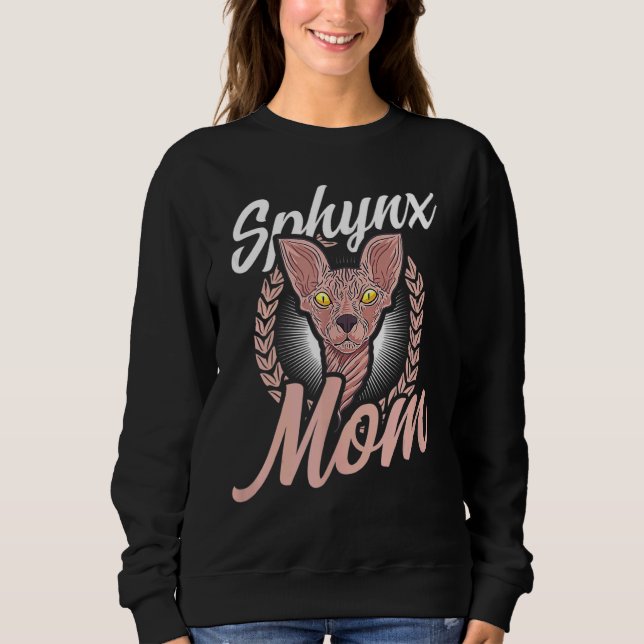 Camiseta Mãe Sphynx Gato Sphynx (Frente)