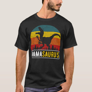 Camiseta Mãe Ssaurus Mãe TRex Dinossauro Retro Mãe