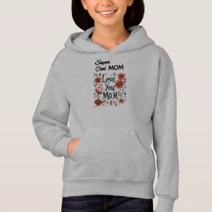 Camiseta "Mãe Super Legal, Amo-te Mãe" Visões amorosas da M