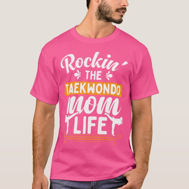 Camiseta Mãe Taekwondo (Frente)