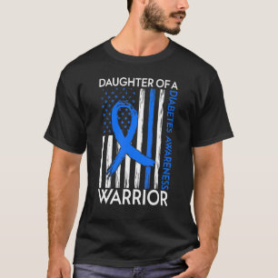 Camiseta Mãe Tipo 1 Diabetes Combatendo Sensibilização Filh