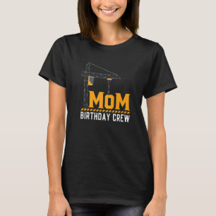 Camiseta Mãe Tripulação de Aniversário - Festa de aniversár