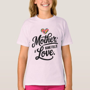 Camiseta Mãe: Um cheio do Amor