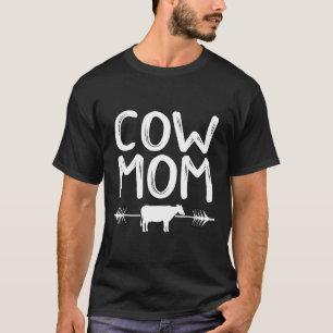 Camiseta Mãe Vaca Fazendeiro Pecuarista Bovino Gado