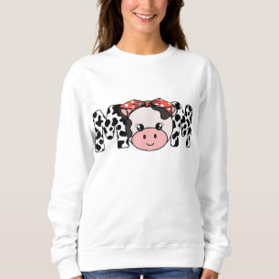 Camiseta Mãe Vaca Mãe Fazendo A Matança Familiar Engraçada