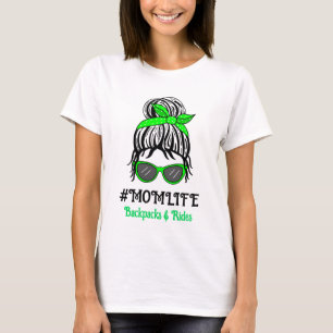 Camiseta Mãe Vida   Backpack e Rides