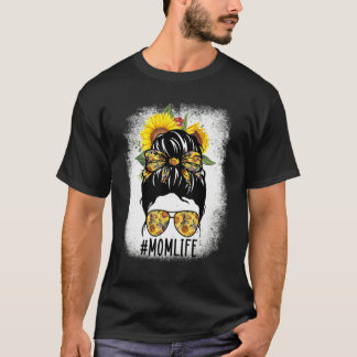 Camiseta Mãe Vida Cabelo Mensageiro Torneiro Girassol Mãe D