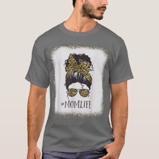 Camiseta Mãe Vida, Correspondência Com O Amor Familiar Leop