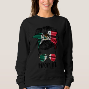 Camiseta Mãe Vida Mensagem Bun Mexicano Bandeira Motheru201