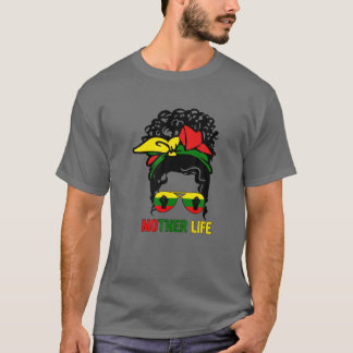 Camiseta Mãe Vida Negra Mulheres Negras Mensageiras Arma Ju