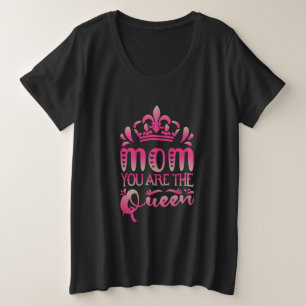 Camiseta Mãe Você É A Rainha, Presente Dia de as mães