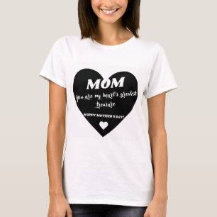 Camiseta MÃE, você é o maior tesouro do meu coração